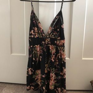 Floral romper from Blush.